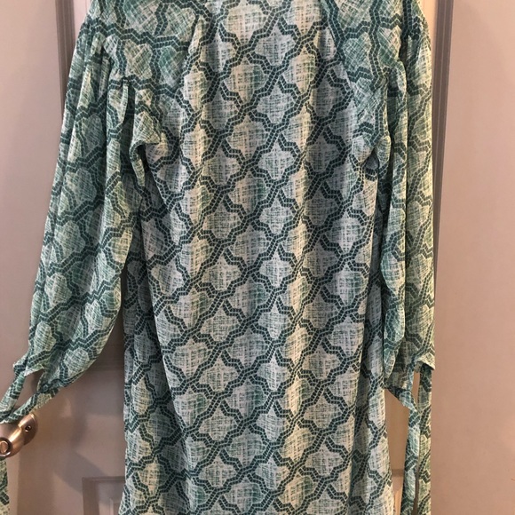 Pattern/Print Shift Dress - Picture 5 of 5